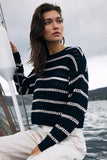 Estero Stripe Cropped Sweater