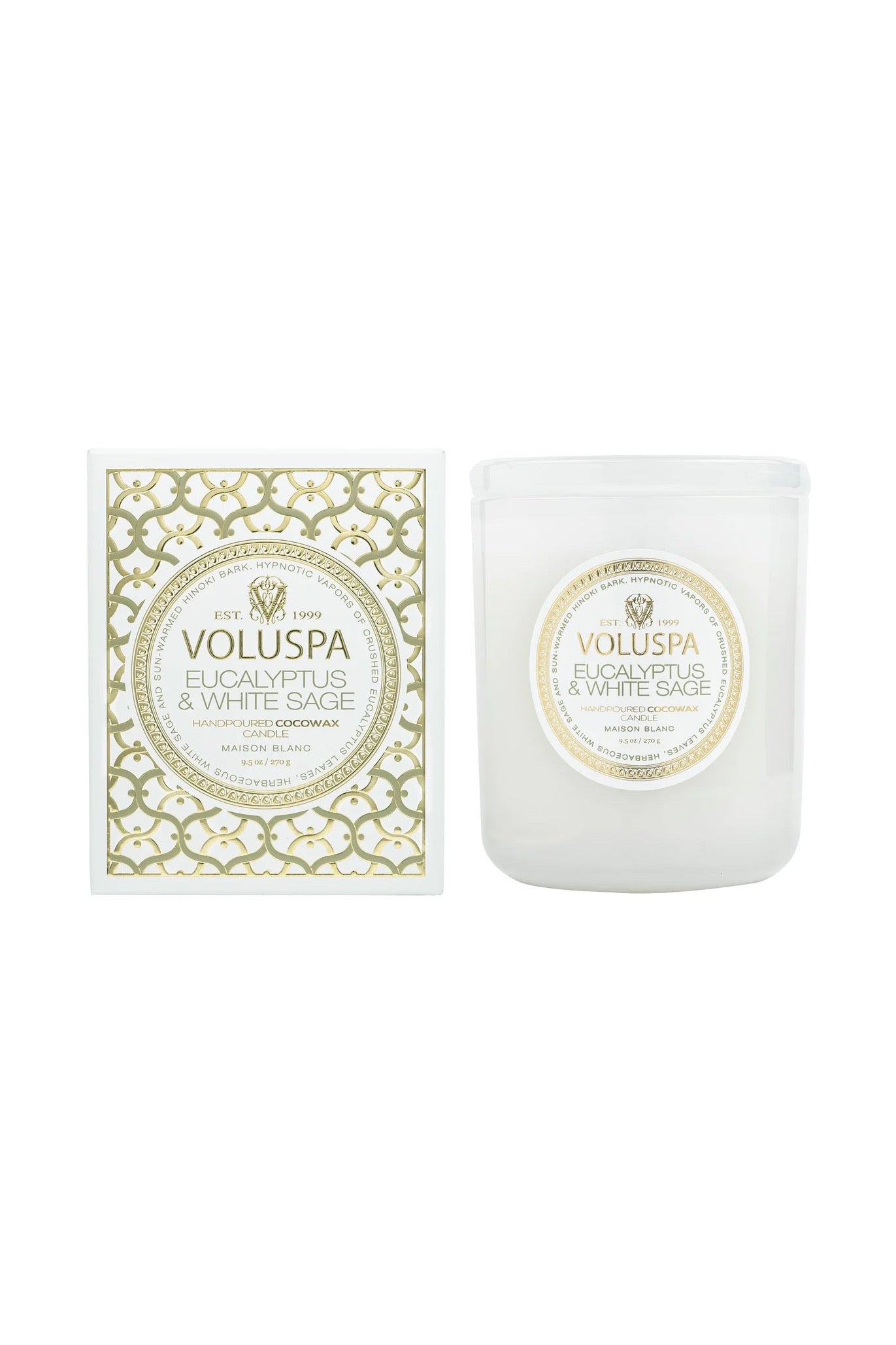 Classic Candle Eucalyptus & White Sage