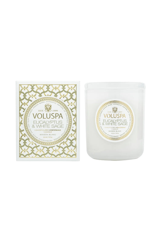 Classic Candle Eucalyptus & White Sage