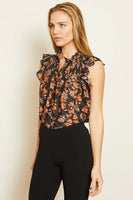 Evelyn Folk Art Fleur Top