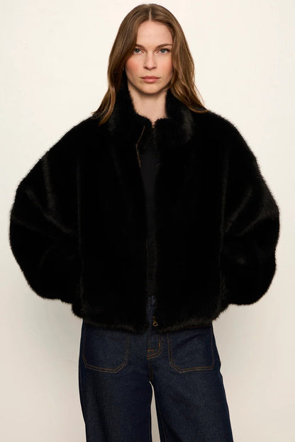 Everest Faux Fur Bomber