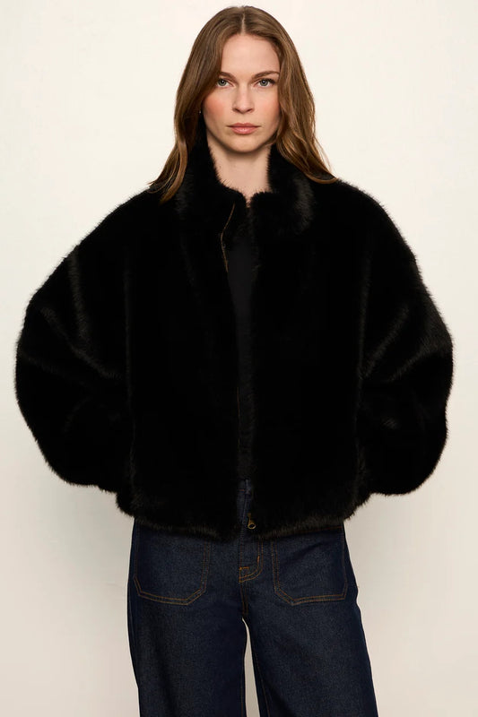 Everest Faux Fur Bomber