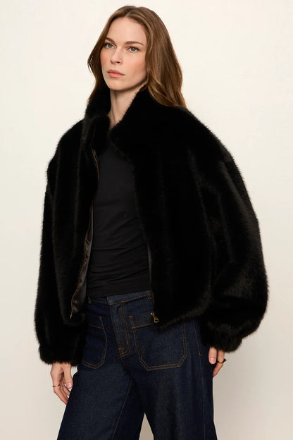 Everest Faux Fur Bomber