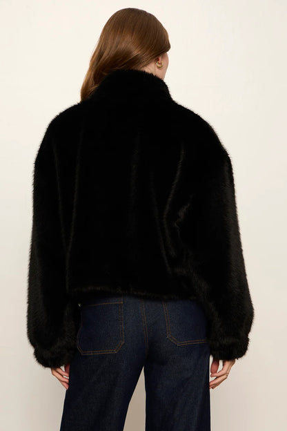 Everest Faux Fur Bomber