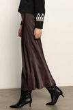 Everyday Satin Maxi Skirt