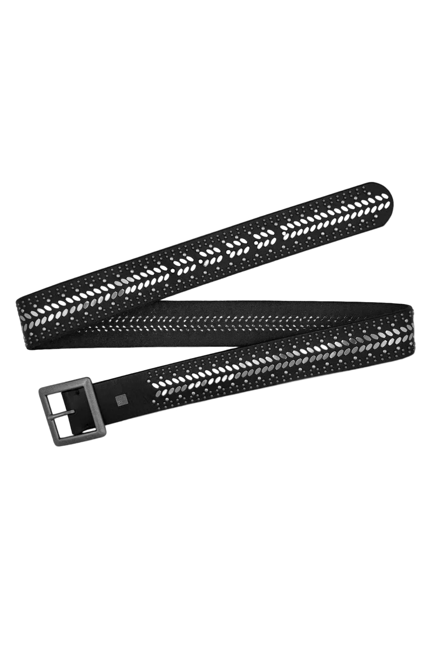 Ezra Studded Belt Black
