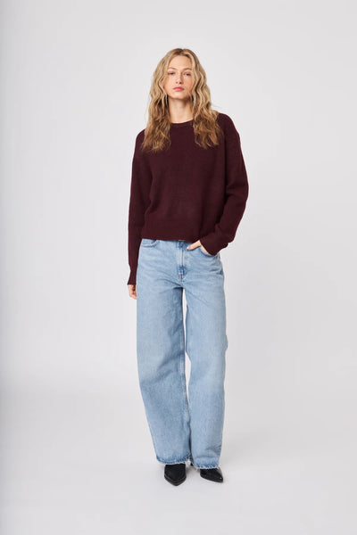 Wilfred Crewneck Sweater Merlot