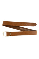 Fien Classic Leather Belt Cognac