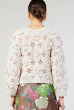 Floral Crochet Sweater