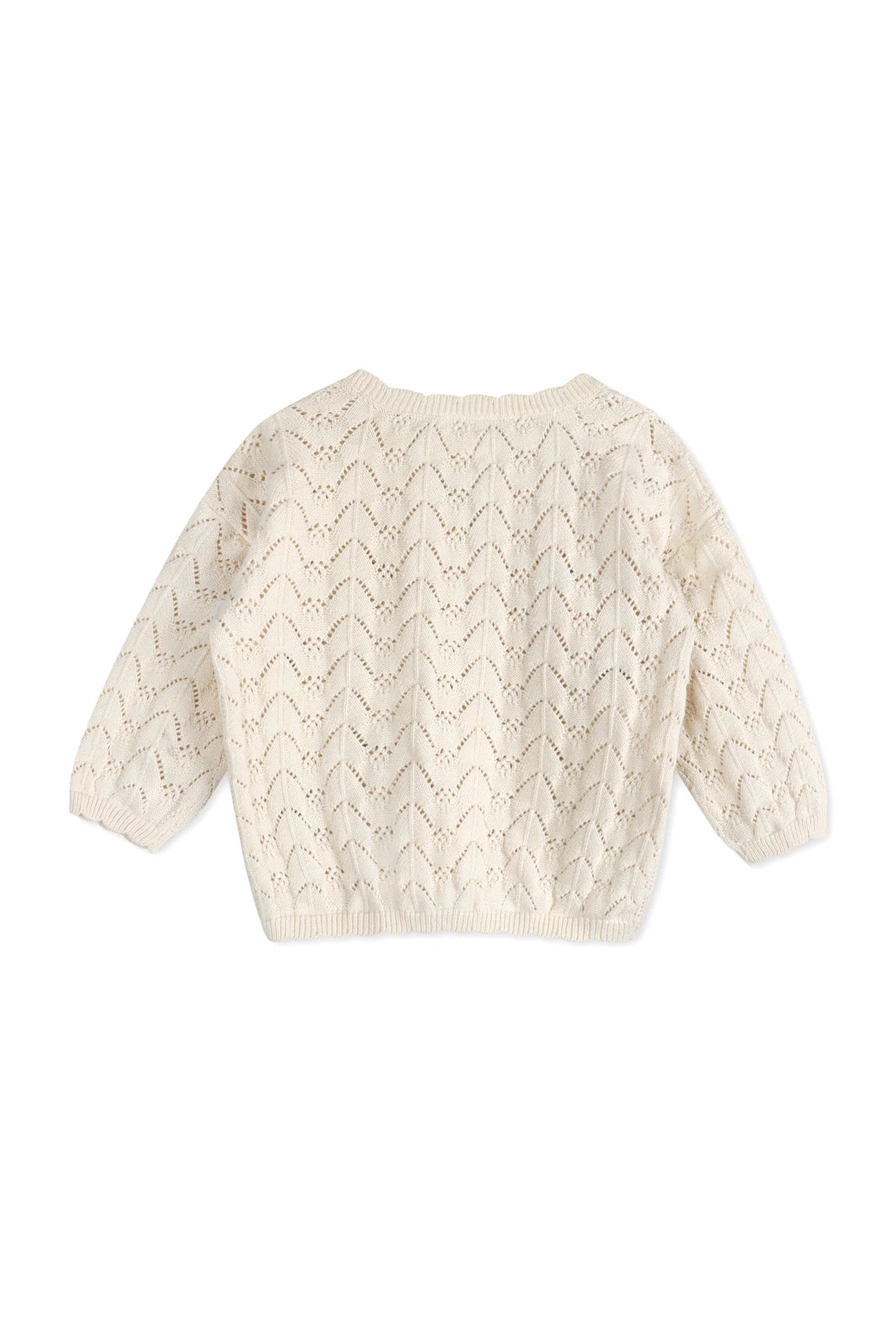 Floral Embroidered Baby Cardigan