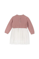 Floral Knit Top & Tutu Baby Dress