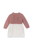 Floral Knit Top & Tutu Baby Dress