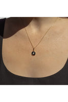 Florence Black Enamel Charm