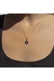 Florence Black Enamel Charm