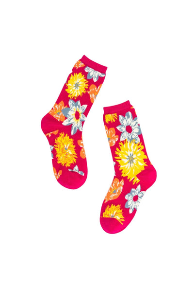 Flower Power Crew Socks