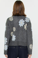 Flower Power Crew Neck Sweater