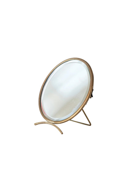 Folding Brass Mirror