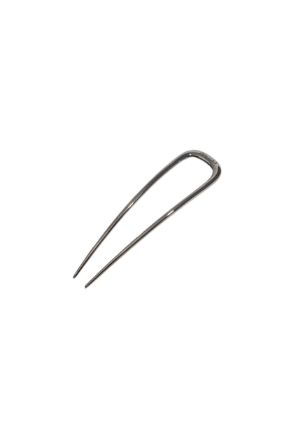 French Hair Pin Hematite