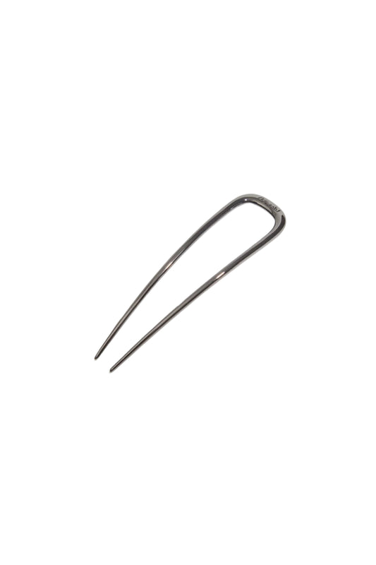 French Hair Pin Hematite
