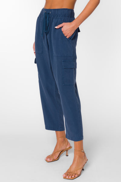 French Navy Lunay Cargo Pants