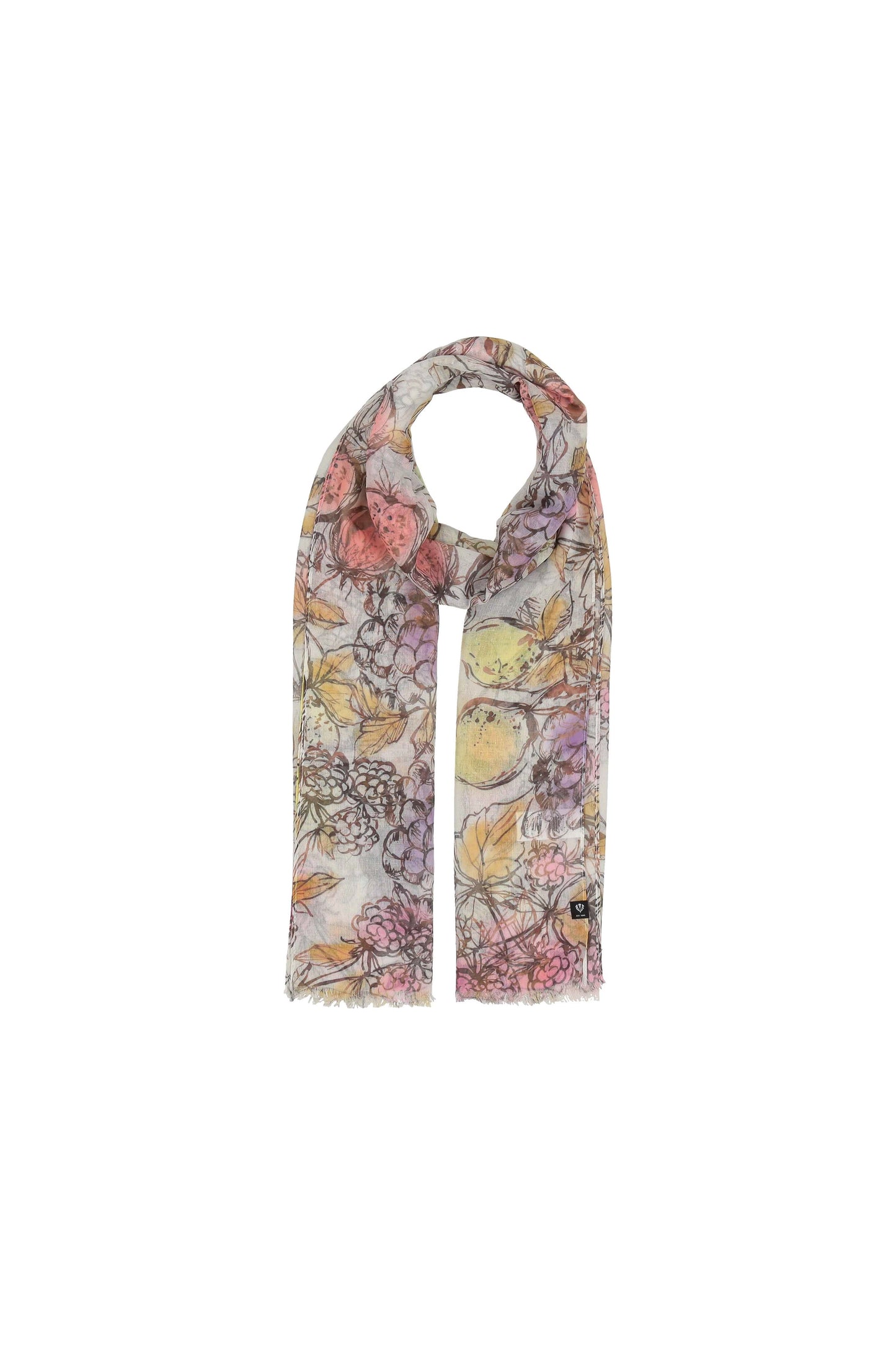Fresh Fruits Scarf Smokey Grape