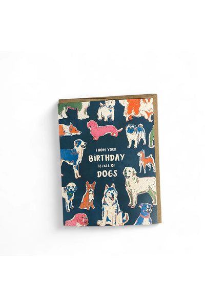 Full of Dogs Card