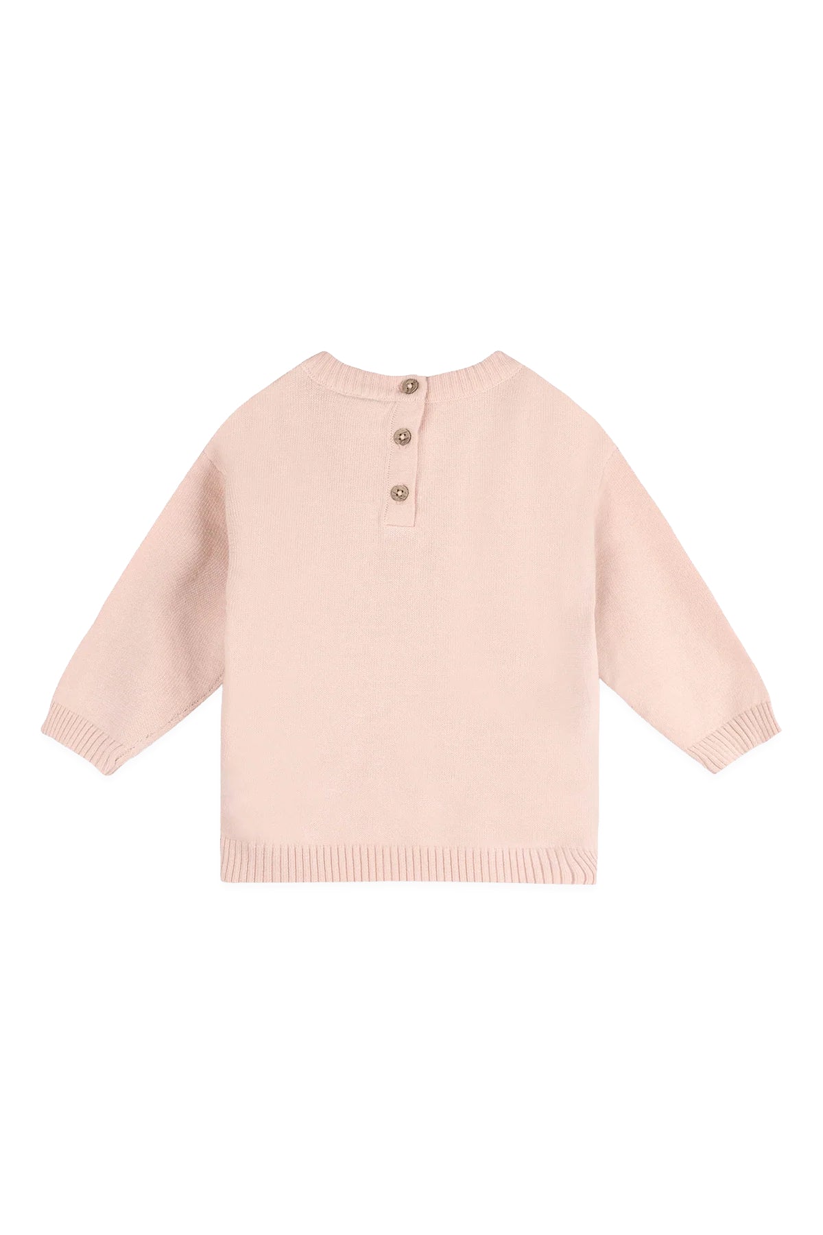 Furry Cat 3D Knit Baby Pullover