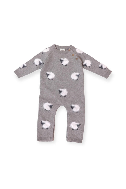 Furry Sheep Baby Jumpsuit