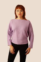 Monet Sweater Sheer Lilac