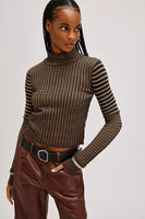 Gamer Cuff Knit Top