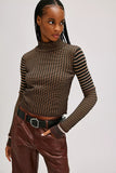 Gamer Cuff Knit Top