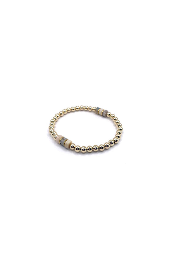Gemini Bracelet in Sand
