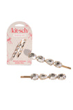 Gemstone Bobby Pins 2pc Set