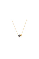 Gemstone Orbit Necklace Labradorite