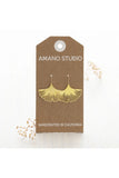 Ginkgo Leaf Earrings