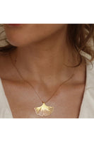 Ginkgo Leaf Necklace