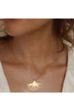 Ginkgo Leaf Necklace