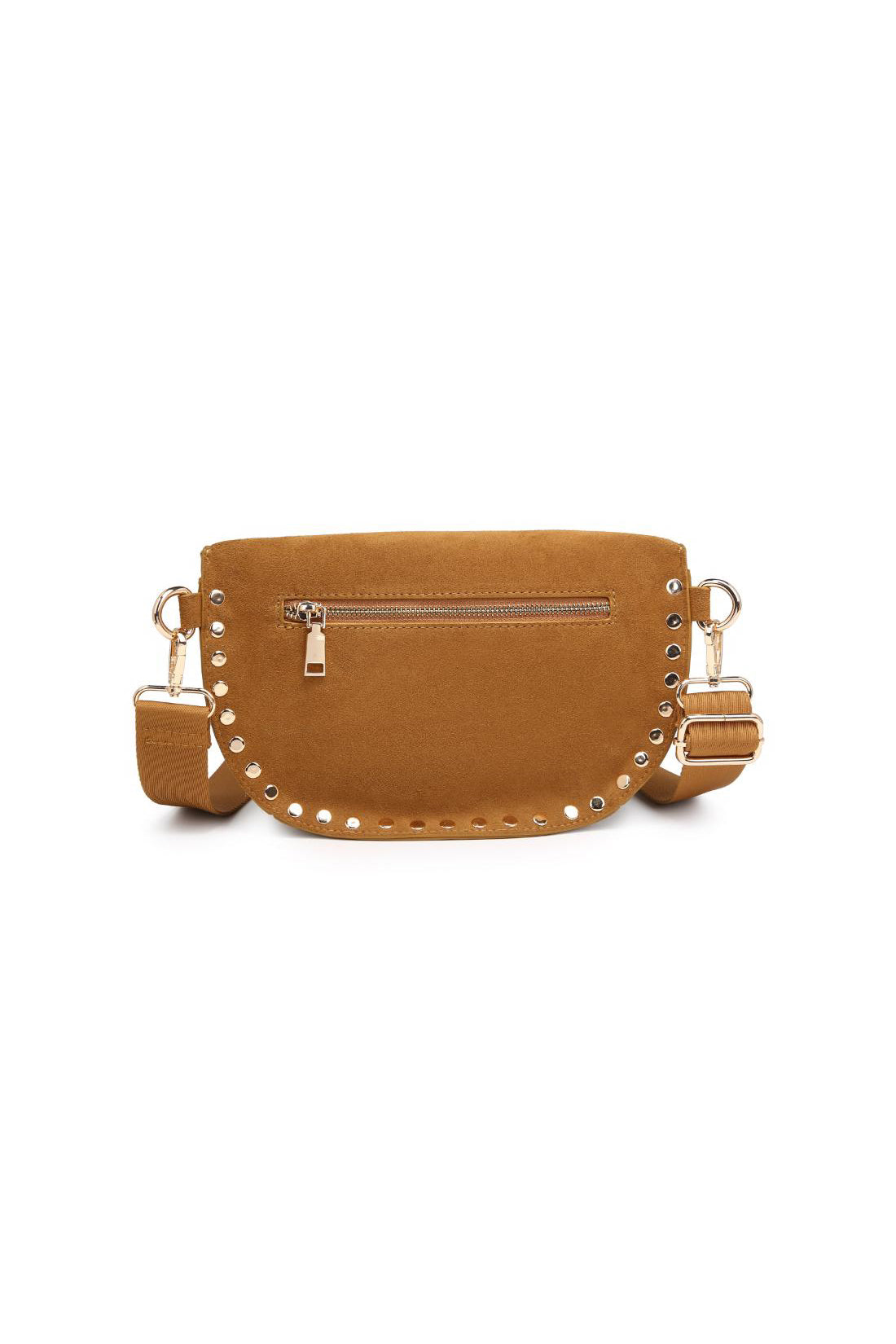 Gizelle Suede Belt Bag Tan