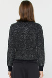 Glittered Sequin Knit Cardigan