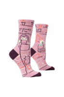 Go Away I'm Introverting Socks