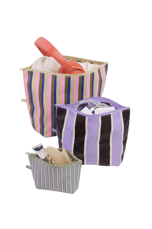 Go Pouch Set Candy Shop Stripes
