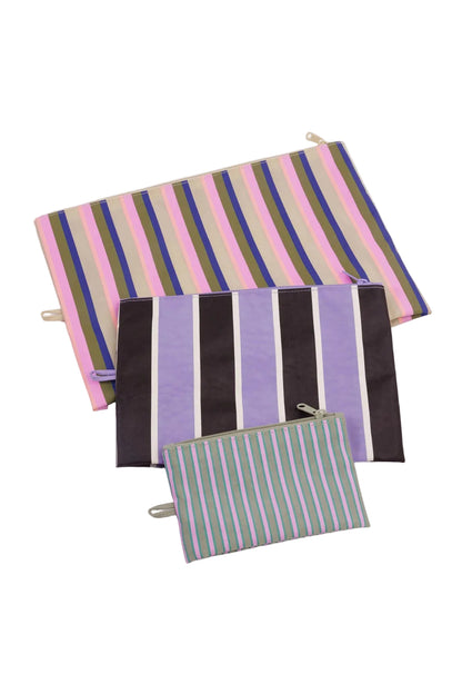 Go Pouch Set Candy Shop Stripes