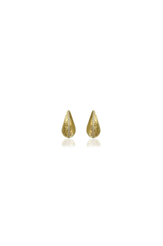 Gold Gia Teardrop Earrings