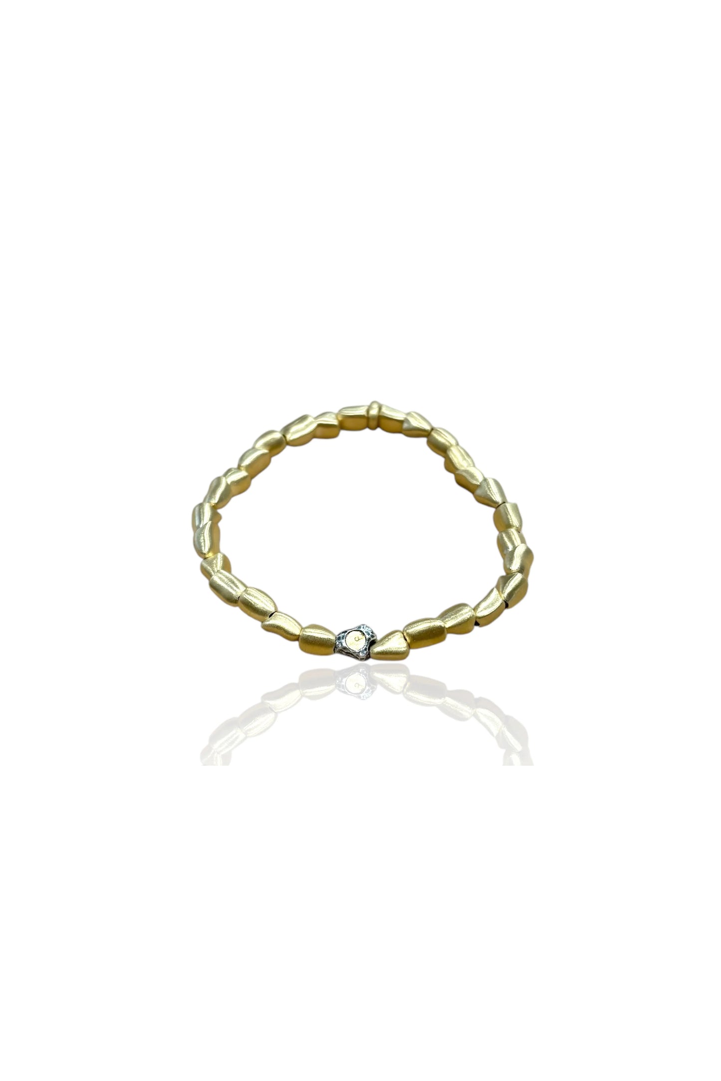 Gold Milos Mini Nugget Bracelet