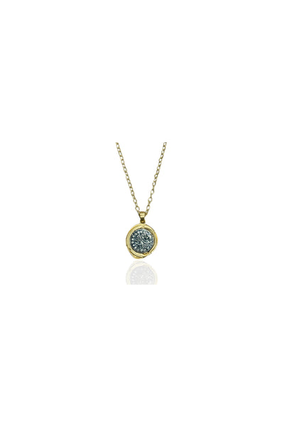 Gold Mini Guna Wax Seal Necklace