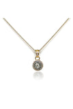 Gold Pavia Coin Necklace