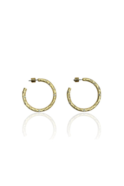 Gold Pavia Hoop 1.5"