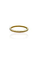 Gold Riva Hammered Bangle