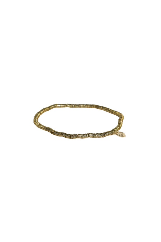 Gold Rory Small Sequin Bracelet