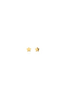 Gold Tiny Star Stud Earrings